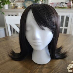 Elegant Dark Brown Women's Wig